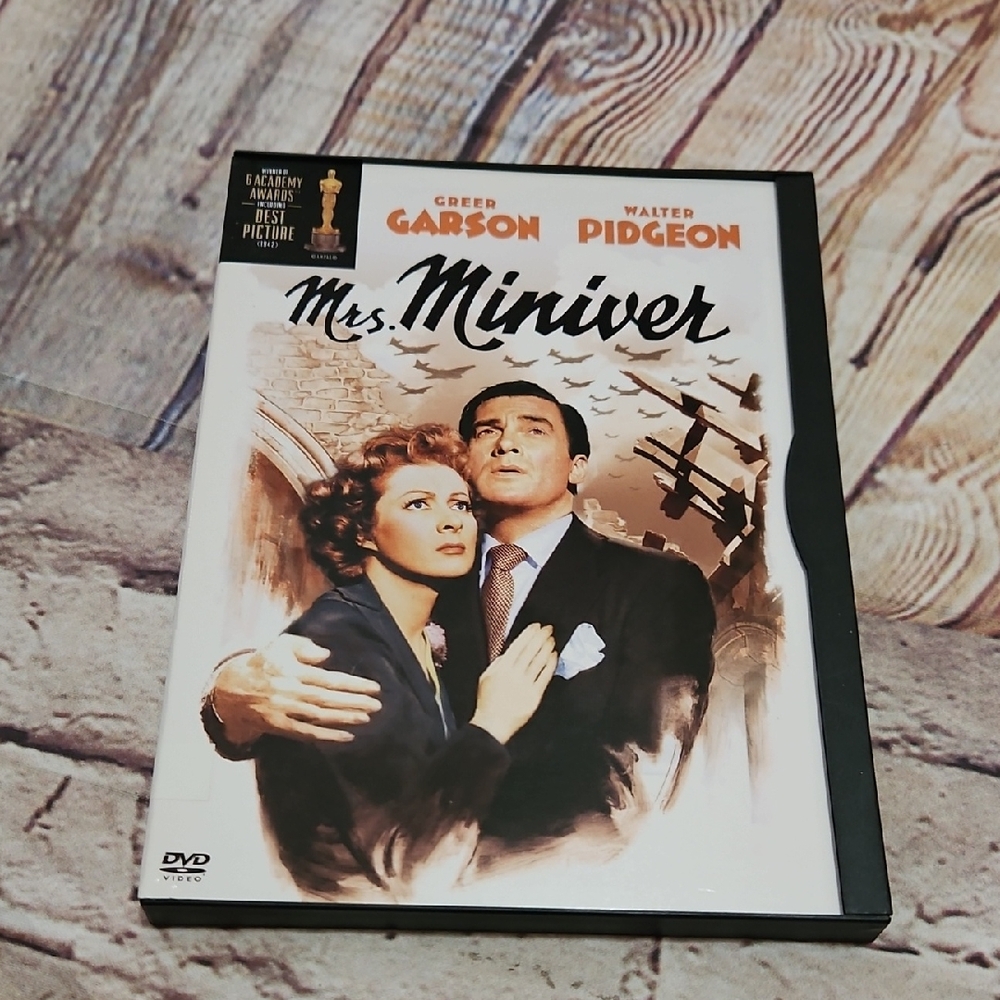 Mrs Miniver Greer Garson‎ Walter Pidgein Dvd